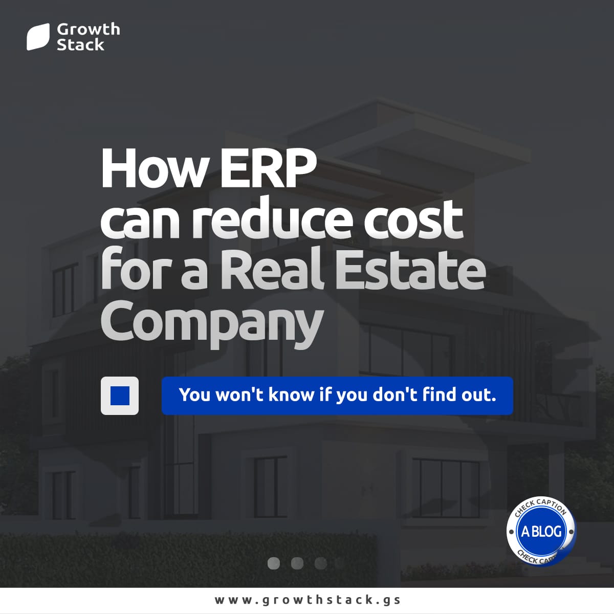 how erp reduce cost for real estate company