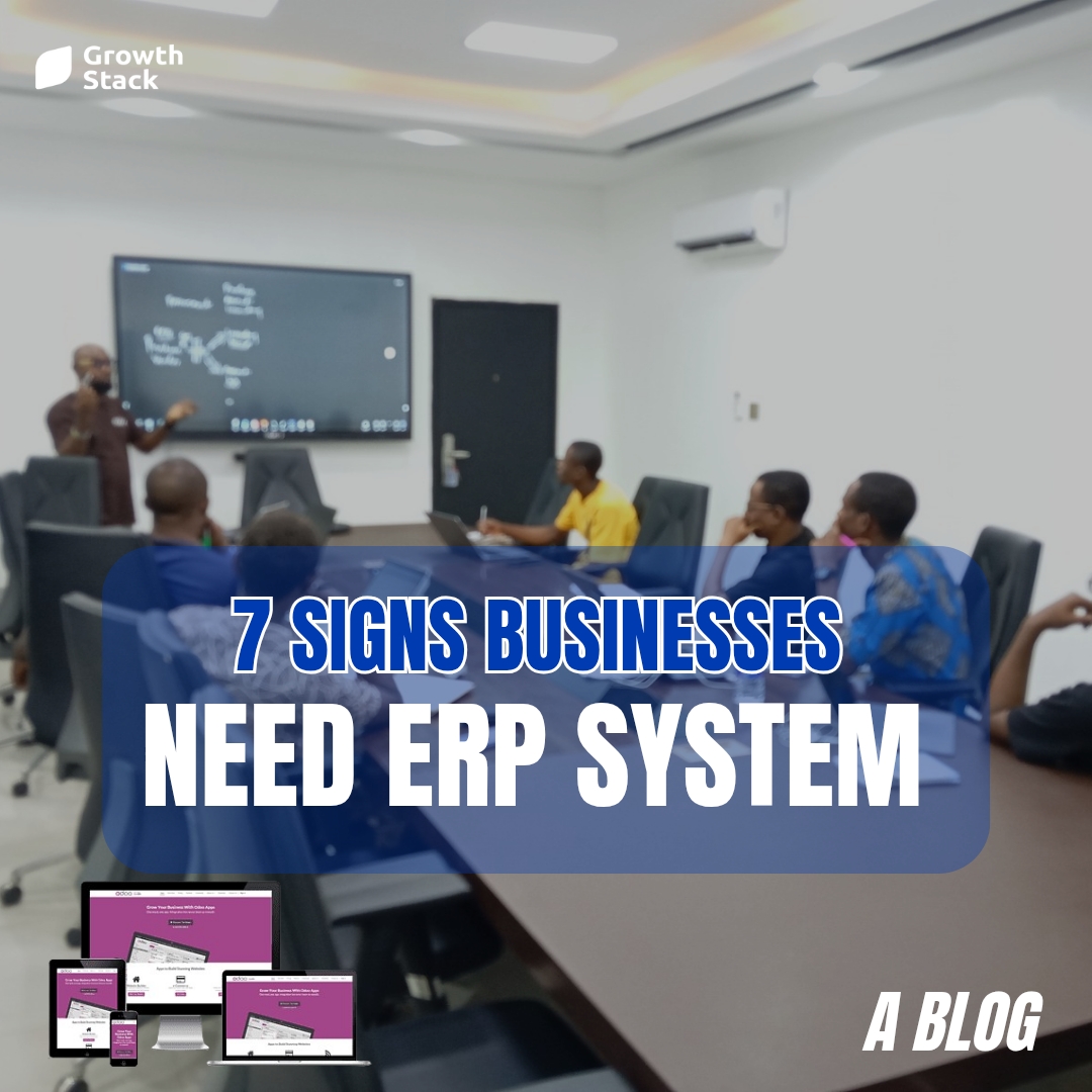 7 signs your business need erp